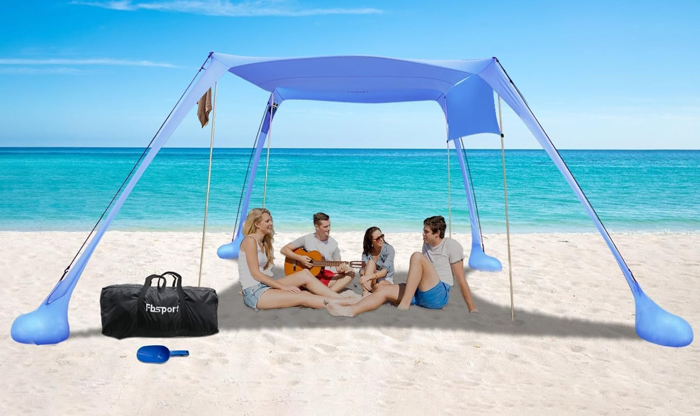 Tenda da Spiaggia Portatile con Protezione UV