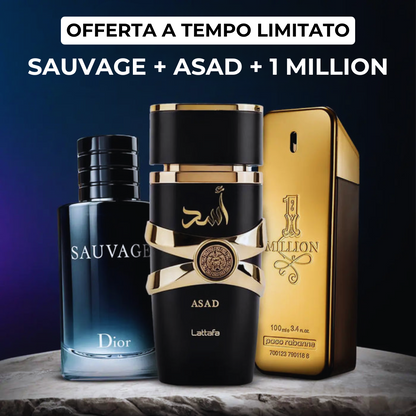 Offerta esclusiva - Tre profumi al prezzo di uno!