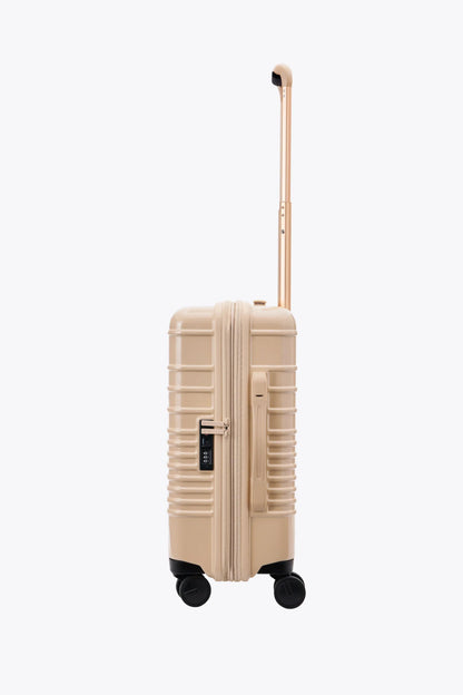 Trolley Caby in Beige Lucido