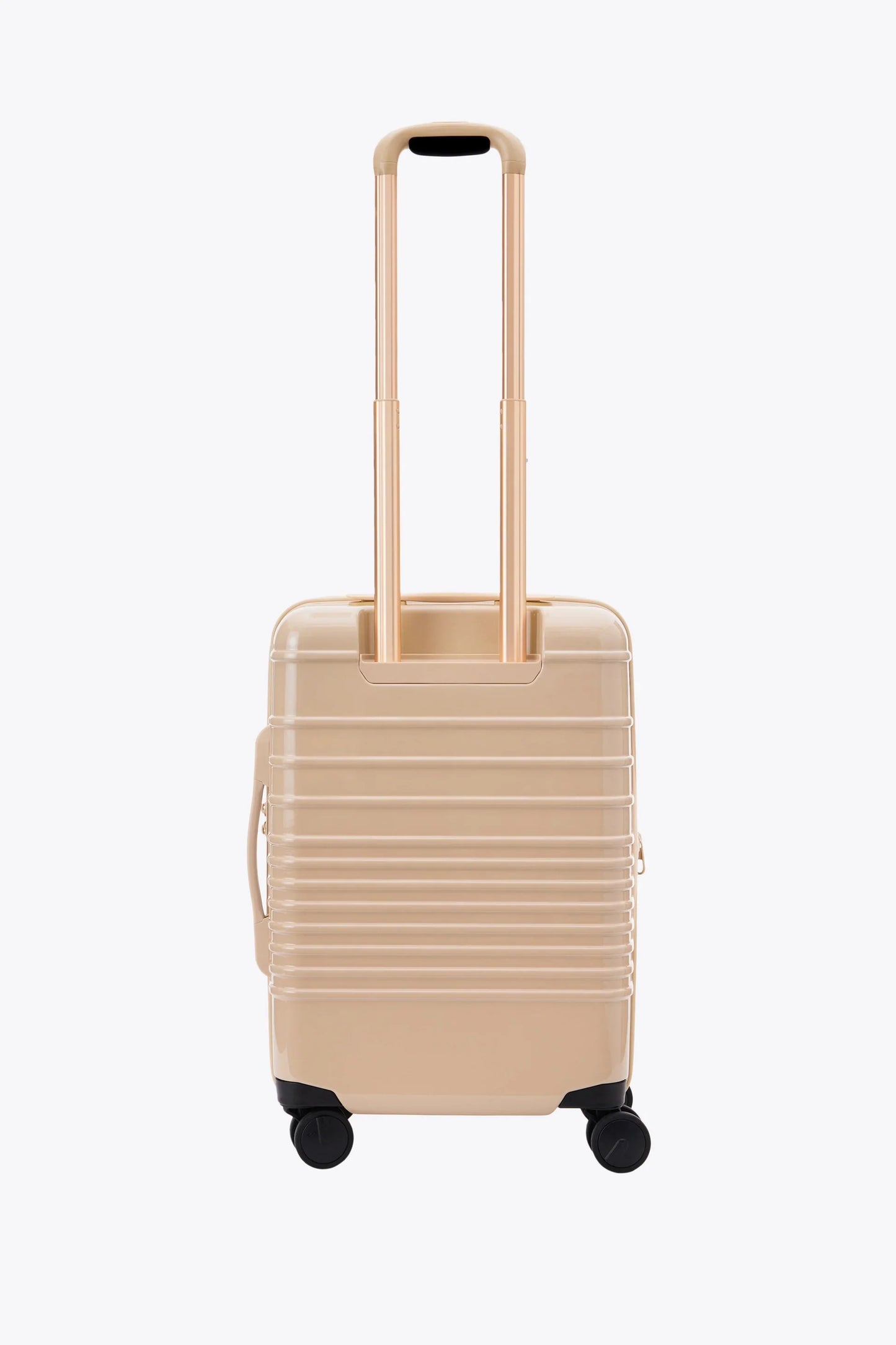 Trolley Caby in Beige Lucido