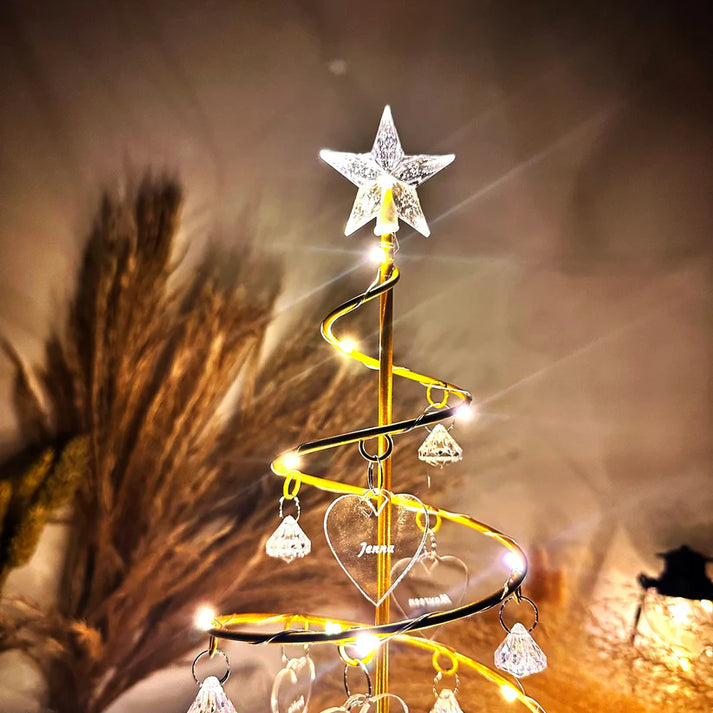 Albero di cristallo LED personalizzabile