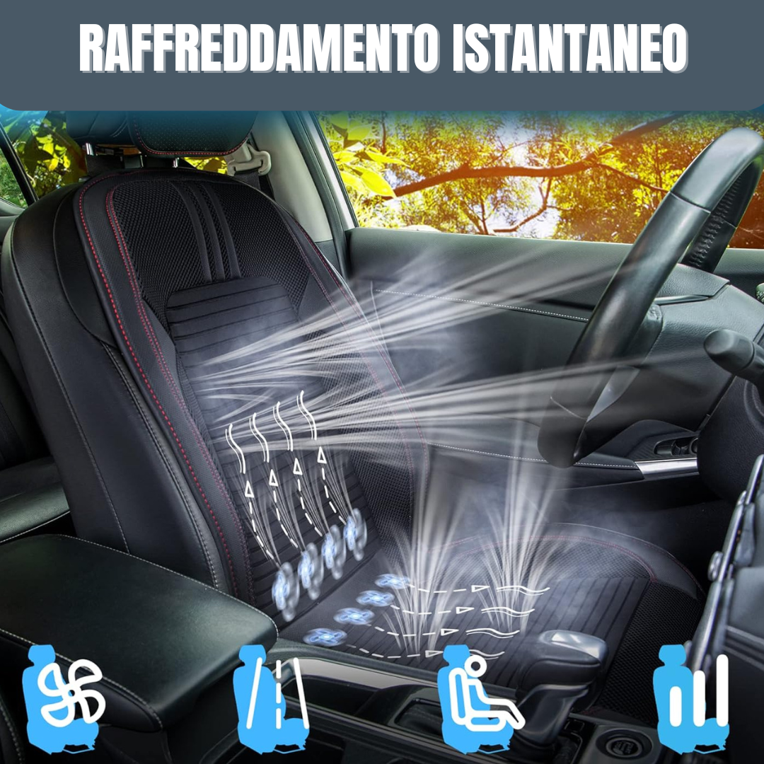 Coprisedile Auto - Rinfrescante e Massaggiante